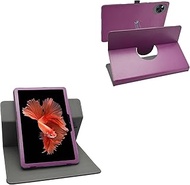 LiuShan Compatible with Rotation Stand PU Cover for FEONAL D126 11 INCH/Suicoey P80/Relndoo P80 / QD