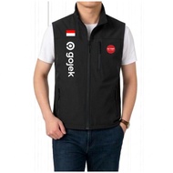 Gojek vest latest Gojek vest/ Gojek driver vest/ Men's motorcycle vest/ Quality windproof vest/