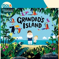[100% Original Books] - Grandad's Island by Benji Davies (UK edition, paperback)