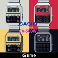 CASIO CA-500W Vintage Calculator Digital Watch CA-500WEGG-1B CA-500WEGG-9B CA-500WE-4B CA-500WE-7B J
