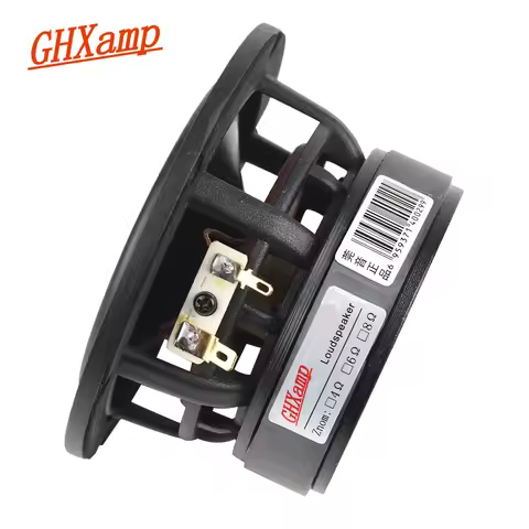 GHXAMP Ceramic Metal Aluminum Film 4 inch 120mm Mid-Bass Woofer Speaker Units HIFI 2 Way 3 Way Mid B