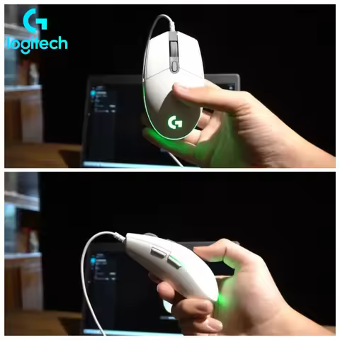 Lightweight Pioneer Logitech G102 Gaming Mouse, Suitable for FPS/MOBA,RGB Lighting Effects Compatibl