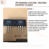 TR SANKEN 2 SA1295 - 2SC3264 | SANKEN A1295 C3264 transistor ori japan