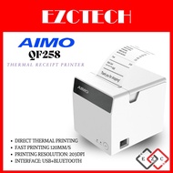 AIMO QF258 58MM USB+BLUETOOTH POS SYSTEM THERMAL PRINTER SUPPORT ANDROID IOS
