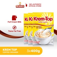 Alaska Krem-Top Non-Dairy Coffee Creamer 400g | Set of 3