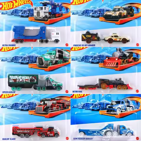Hot Wheels Track Fleet Transformers Ultra Magnus Ultra Magnus Porsche 911 Off-Roader Speed Hauler 1: