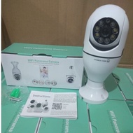CCTV IP Camera 1080P E27 Wireless Dual Light IR Sensor - YY012