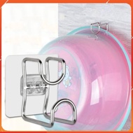 Super Strong Brass/Pot/Kitchen Utensil Hanger - Super Durable Multi-Purpose Sticky Hook/Wall Sticker