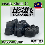 YOKAHOMA TUBE INNER TYRE TUBE MOTORCYCLE (3.50/4.00-8) (3.50/4.00-10) (1.95-2.00-17)