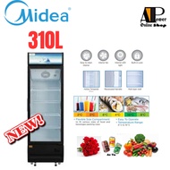 Midea MSC-316BE/MSC-432 Showcase Chiller 310L (black color)+ FAST SHIPPING