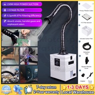 2Days⭐Malaysia⭐ Monport 150W Fume Extractor with 3-Layer H13 Filter, 99.97% Purification, Low Noise 