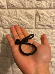 BV black leather hand strap 手繩