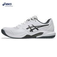ASICS Gel-Dedicate 9 Pickleball Men Pickleball Shoes In White/Gunmetal
