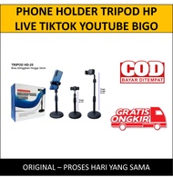 Phone Holder Stand HP Holder HP Holder Mic Tripod HP Bracket HP Dudukan HP