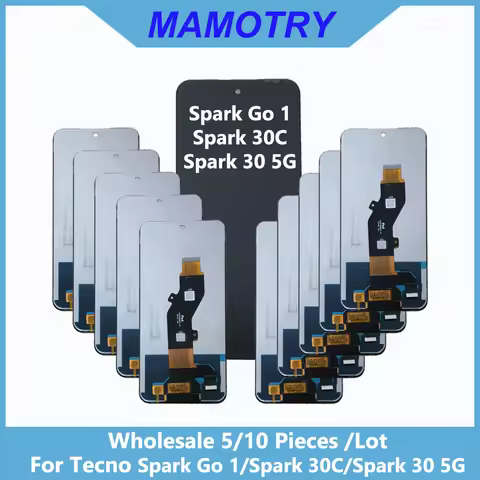 Wholesale 5/10 pieces / Lot For Tecno Spark Go 1 Screen Lcd Display With Touch Assembly For Spark 30