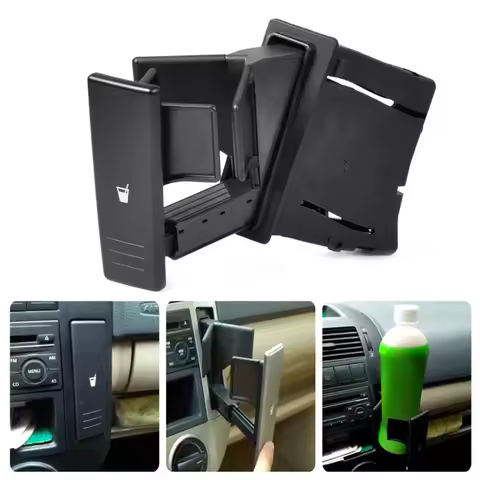 Car Center Console Cup Holder Card Slot for Polo 9N 2002 2003 2004 2005 2006 2007 2008 2009 2010 6Q0