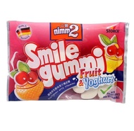 เยลลี่รสผลไม้รวมและโยเกิร์ต Nimm2 Smile Gummi Fruit & Yogurt 90g.