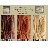 HAIR BLEACH / BLEACH RAMBUT / PELUNTUR WARNA RAMBUT 120g - repack