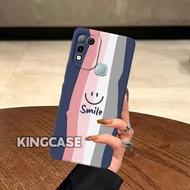 Infinix Hot 10 Play Case - Infinix Hot 11 Play Fashion Case Softcase Macaron Protect Camera Kesing h
