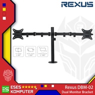 Rexus DBM02 DBM-02 22" - 32" Bracket | Dual Monitor Arm