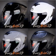 HELMET JS Armor SOLID/ HALF FACE SINGLE VISOR/