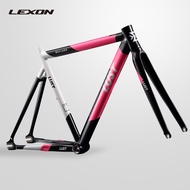 2023 Fixed Gear Bike Frame Set Extra Light Track Frame Set/Single Speed Road Bike Frame With Carbon Fork Bicycle Frame