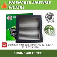 Filtera Washable Engine Air Filter For SAIC MAXUS T60 2016 2017 2018 2019 2020- 2.4L 2.8TDI-Diesel