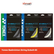 Yonex Badminton String Exbolt 63