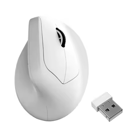 Keychron M5 Wireless Ergonomic Mouse Optical 8K Polling Rate 2.4GHz & Bluetooth Type-C Mice 3950 Sen