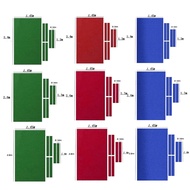 [perfeclanwv] Pool Table Cushion Set, Professional Billiards Pool Tablecloth, Felt Table Cloth Pad, 