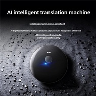 2025 Bluetooth Voice Translator AI102 Chinese-English Translator New Intelligent Translator Black