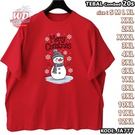 CHRISTMAS T-SHIRT BIG SIZE CODE JA777 JUMBO 2XL 3XL 4XL 5XL 6XL 7XL 8XL 9XL 10XL 11XL 12XL
