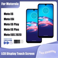 For Motorola Moto E6 E6i E6 Play E6 Plus E6S 2020 LCD Display Touch Screen Digitizer Assembly