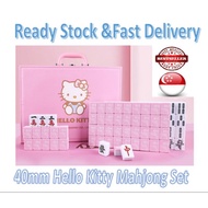 【SG 】*Ready Stock* Limited Edition Hello Kitty 40mm Mahjong set