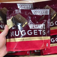 SOCOLA ĐẮNG HẠNH NHÂN HERSHEYS NUGGETS MILDLY SWEET SPECIAL DARK CHOCOLATE WITH ALMONDS 286G - USA