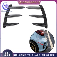Carbon Fiber Rear Bumper Lip Spoiler Canards Vents for   W176 A200 A250 A45  Car Accessories