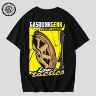 KAOS BAJU RACING GASRUKKGENK FAMILY GARAGE - CIA REBEL