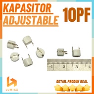 Adjustable ceramic capacitor Trimmer size 6mm 10pf 10 PF
