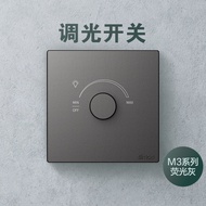 Simon Switch Socket Official Flagship Store M3 Grey Series 86 Type Wall Socket Five Hole USB Panel E