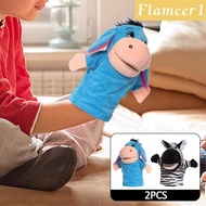[flameer1] Animal Hand Puppets with Movable Mouth, Kids Puppets Educational Toys for Telling Play Ages 2+ Kids