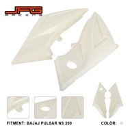 ฝาครอบด้านร่างกายแฟริ่ง2ชิ้นสำหรับอุปกรณ์เสริมมอเตอร์ไซค์ Bajaj Pulsar NS200 FI ABS