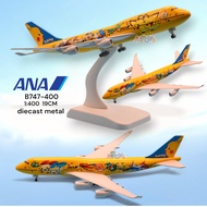 Diecast ANA airplane miniature JAL airplane toy Cathay airplane miniature Garuda Indonesia airplane 