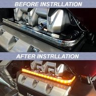 SALE  New Motorcycle Chrome-Plated Led Engine Lighting Panel for Honda Goldwing 1800 F6B GL1800 Tour