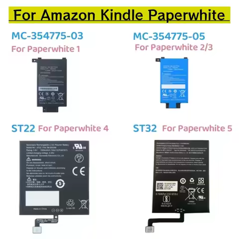 MC-354775-03 MC-354775-05 ST22 ST32 Battery For Amazon Kindle Paper White 1 Battery PaperWhite 2 Pap