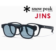 🇯🇵日本代購 JINS × Snow Peak JINS Switch Flip Up ＋360°(Wellington) Matt Black sun glasses 太陽眼鏡
