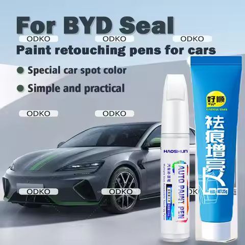 BYD Seal Series Special Paint Pen Car Color Paint Repair Set Clear Paint Black Scratch Removal Repai