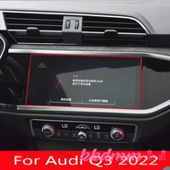 Kkdmm บอร์ดวิทยุนำทางในรถ Audi Q3 2022,กระจกเทมเปอร์ฟิล์มป้องกันสำหรับ Audi GPS DVD ติดแผงหน้าปัด LCD สติกเกอร์ภายในรถยนต์หน้าจอ