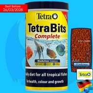 Tetra Bits Breeding Plus / Brilliant Colour / Complete / Mini อาหารปลาปอม tetrabit tetrabits 30g / 3