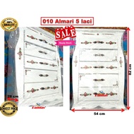Perabut Dan Hiasan Vantage 010 Almari 5 laci