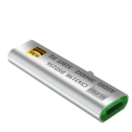 USB C ถึง 3.5 มม.เครื่องขยายเสียงหูฟัง DAC CS43198 Dongle 384KHz DSD256 ถอดรหัส HiFi Audio Amp สนับส